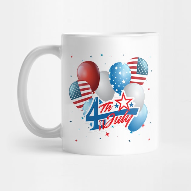 Funny 4th Of July 2021 Fourth Of July For Men's And Women's For 4th Of July Celebration Birthday Gift by dianoo